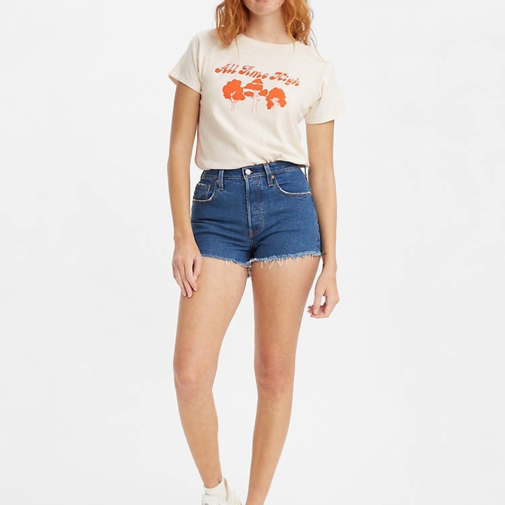 Levi's Classic Blue Jean Shorts